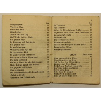 Katholisches Feldgesangbuch for soldiers. Espenlaub militaria
